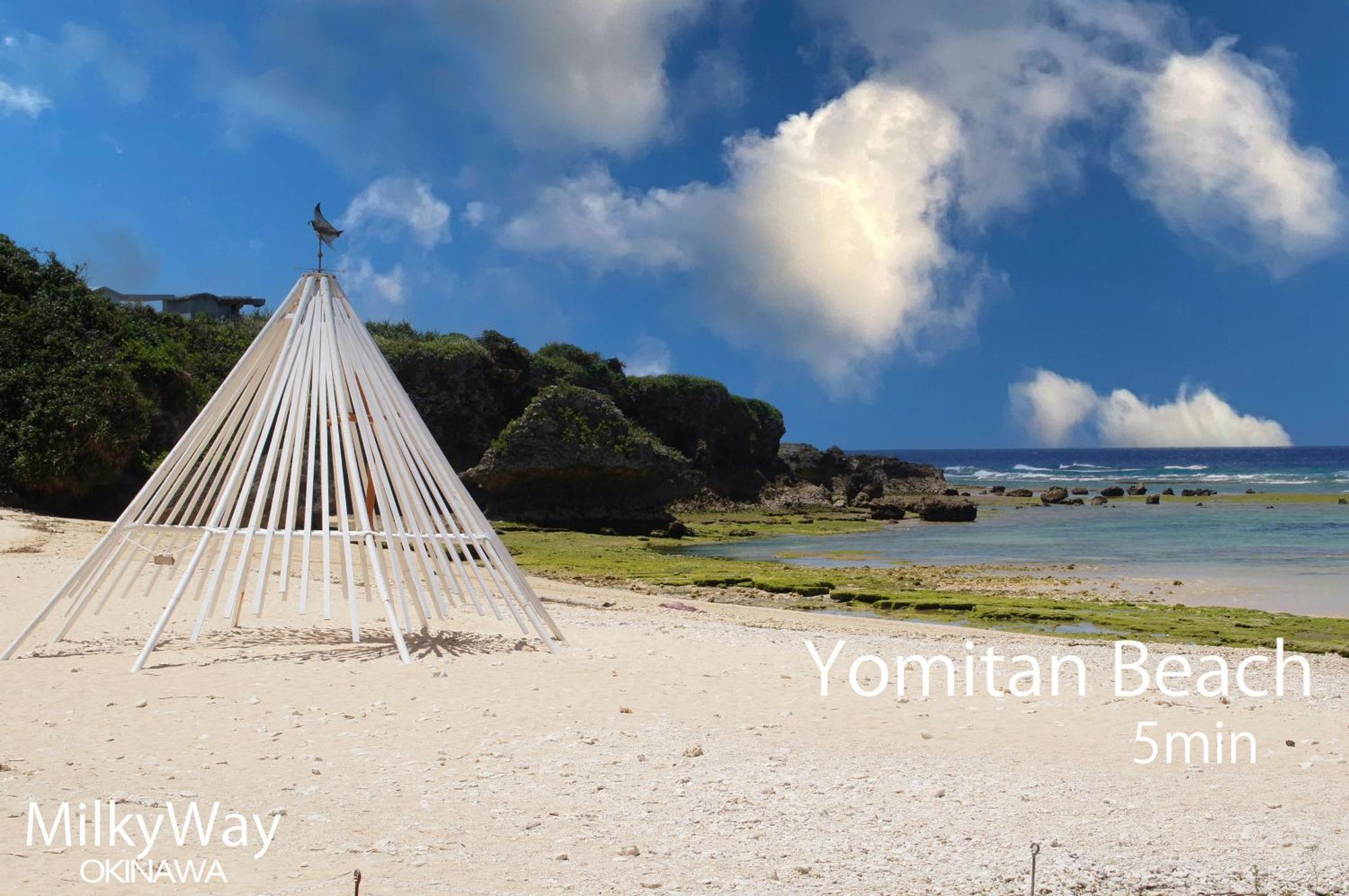 Okinawa Milky Way Villa Jomitan Kültér fotó
